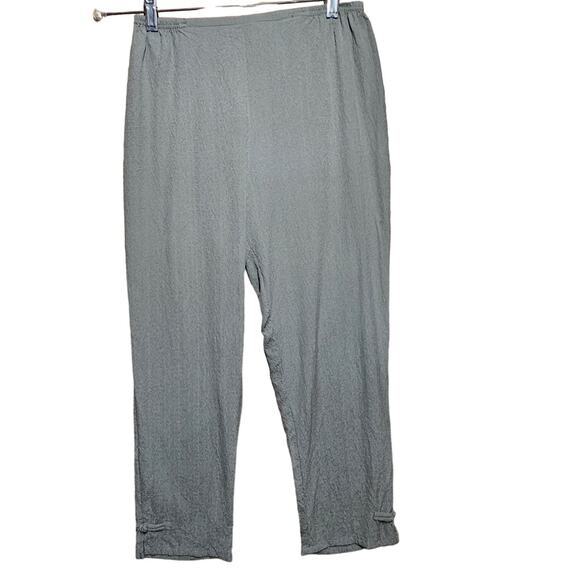 Pull On Silk Pants Size Small - Picture 1 of 4